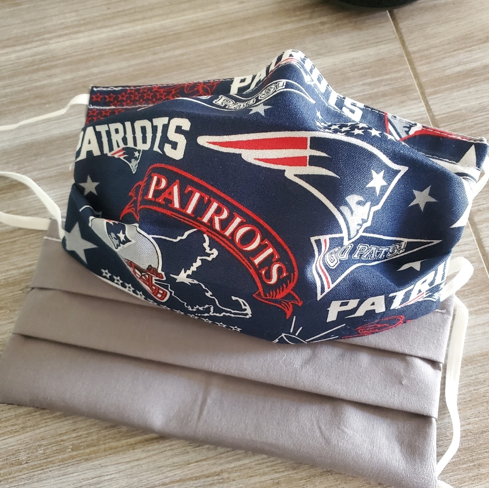 Patriots face mask